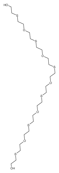 6,12,18,24,30-pentaoxa-3,9,15,21,27,33-hexathia-pentatriacontane-1,35-diol结构式