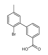 2-Bromo-5-methylbiphenyl-3-carboxylic acid Structure