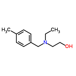 2-[Ethyl(4-methylbenzyl)amino]ethanol结构式