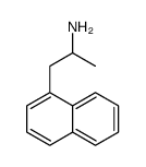 1-naphthalen-1-ylpropan-2-amine Structure