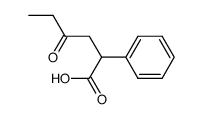 4-Oxo-2-phenyl-hexanoic acid结构式