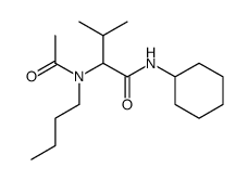 Butyramide, 2-(N-butylacetamido)-N-cyclohexyl-3-methyl- (7CI, 8CI) picture