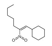 (E)-(2-Nitro-1-heptenyl)cyclohexane structure