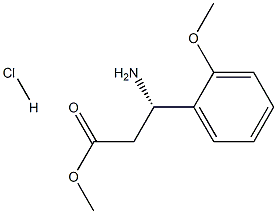 (S)-Methyl 3-amino-3-(2-methoxyphenyl)propanoate hydrochloride picture