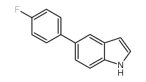 5-(4-FLUORO-PHENYL)-1H-INDOLE picture