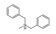 dibenzyl(methyl)silane结构式