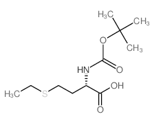 (S)-2-((TERT-BUTOXYCARBONYL)AMINO)-4-(ETHYLTHIO)BUTANOIC ACID图片