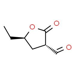 3-Furancarboxaldehyde, 5-ethyltetrahydro-2-oxo-, trans- (9CI)结构式