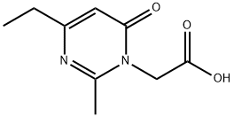 (4-Ethyl-2-methyl-6-oxo-6H-pyrimidin-1-yl)-acetic acid结构式