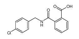 N-(4-chloro-benzyl)-phthalamic acid Structure