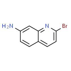 2-Bromoquinolin-7-amine结构式