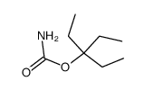 3-PENTANOL, 3-ETHYL-, 3-CARBAMATE结构式