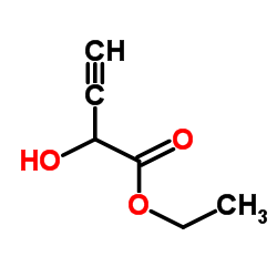 2-羟基-3-丁炔酸乙酯结构式