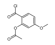 2-acetoxy-4-methoxy-benzoyl chloride结构式