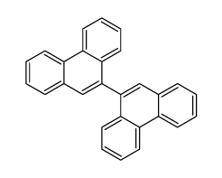 9-phenanthren-9-ylphenanthrene结构式