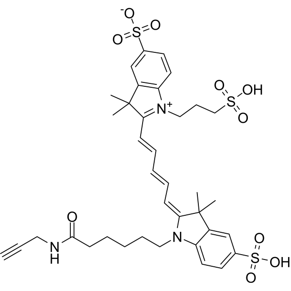 Trisulfo-Cy5-Alkyne picture