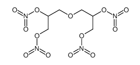 3,3'-Oxybis(1,2-propanediol)tetranitrate Structure