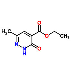 Ethyl 6-Methyl-3-oxo-2,3-dihydropyridazine-4-carboxylate Structure