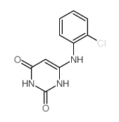 6-[(2-chlorophenyl)amino]-1H-pyrimidine-2,4-dione picture