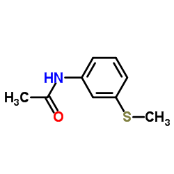 3-Acetamido thioanisole structure