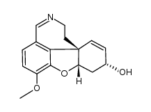 (4aS,6R,8aS)-3-methoxy-5,6,9,10-tetrahydro-4aH-benzo[2,3]benzofuro[4,3-cd]azepin-6-ol Structure