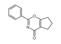 2-phenyl-6,7-dihydro-5H-cyclopenta[e][1,3]oxazin-4-one Structure