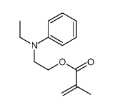 2-(N-ethylanilino)ethyl 2-methylprop-2-enoate Structure