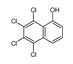 5,6,7,8-tetrachloronaphthalen-1-ol Structure