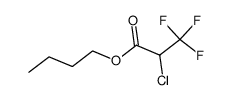 2-chloro-3,3,3-trifluoro-propionic acid butyl ester结构式