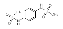 N-(4-methanesulfonamidophenyl)methanesulfonamide Structure