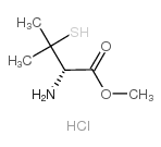 D-PENCILLAMINE METHYL ESTER HYDROCHLORIDE Structure