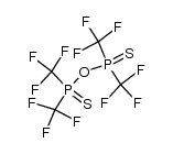 Bis(trifluormethyl)-thiophosphoryl-oxid Structure