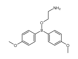 (4-ch3oc6h4)2b(oc2h4nh2)结构式