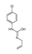 1-(4-chlorophenyl)-3-prop-2-enylurea结构式