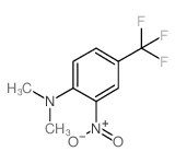 4-dimethylamino-3-nitrobenzotrifluoride Structure