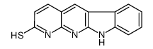 1,10-dihydroindolo[2,3-b][1,8]naphthyridine-2-thione Structure