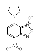 2,1,3-Benzoxadiazole,4-nitro-7-(1-pyrrolidinyl)-, 1-oxide picture