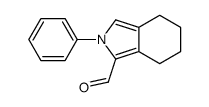 2-phenyl-4,5,6,7-tetrahydroisoindole-1-carbaldehyde Structure