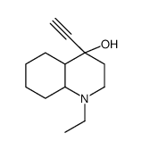 1-ethyl-4-ethynyl-2,3,4a,5,6,7,8,8a-octahydroquinolin-4-ol Structure