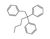 1,2,2-triphenylhexane结构式