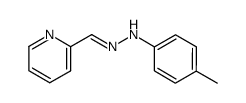 pyridine-2-carbaldehyde p-tolylhydrazone Structure