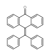 9-二苯亚甲基-10-蒽酮结构式