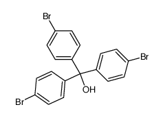 4,4',4''-tribromotriphenylmethanol结构式