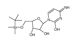 4-amino-1-[(2R,3R,4S,5R)-5-[[tert-butyl(dimethyl)silyl]oxymethyl]-3,4-dihydroxyoxolan-2-yl]pyrimidin-2-one Structure