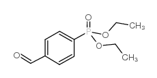 (4-甲酰基苯基)膦酸二乙酯结构式