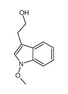 2-(1-methoxyindol-3-yl)ethanol Structure