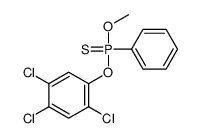 methoxy-phenyl-sulfanylidene-(2,4,5-trichlorophenoxy)-λ5-phosphane Structure