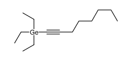 triethyl(oct-1-ynyl)germane Structure