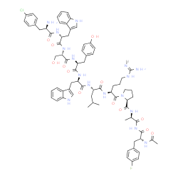 LHRH, N-Ac-(4-F-Phe)(1)-(4-Cl-Phe)(2)-Trp(3,6)-AlaNH2(10)- picture