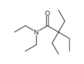 N,N,2,2-tetraethylbutanamide Structure